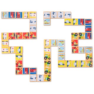 Domino game - vehicles